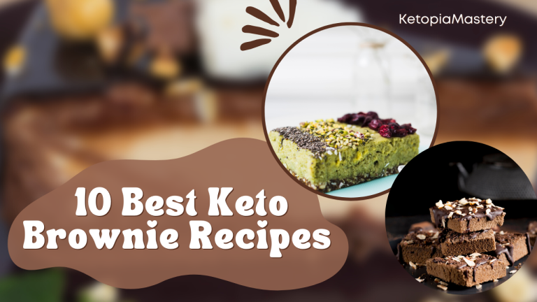10 Best Keto Brownie Recipes ( Low-Carb & Guilt-Free Treats)