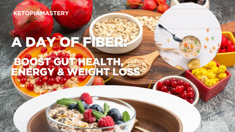 A Day of Fiber: Boost Gut Health, Energy & Weight Loss
