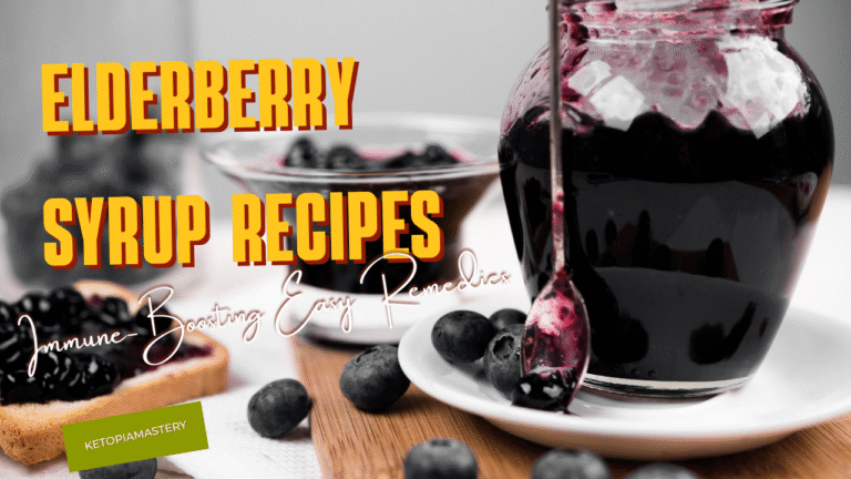 Elderberry Syrup Recipes | Immune-Boosting Easy Remedies