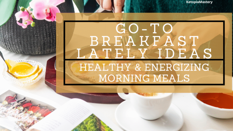 Go-To Breakfast Ideas: quick, Healthy & Energizing Morning Meals