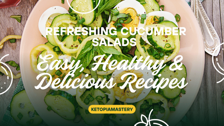 Refreshing Cucumber Salads  | Easy, Healthy & Delicious Recipes