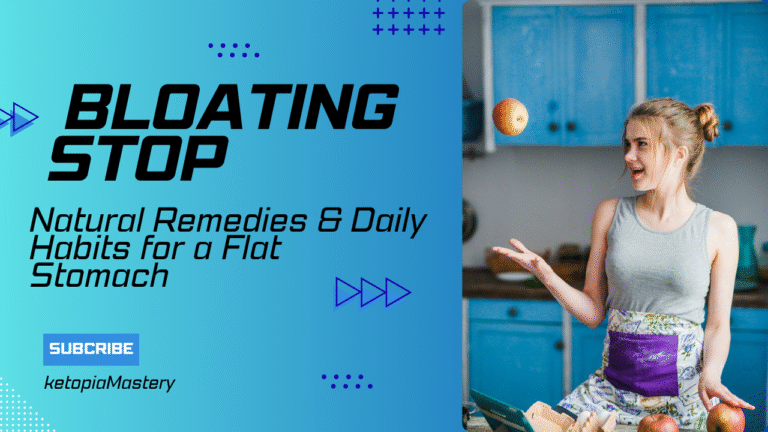 Bloating Stop: Natural Remedies & Daily Habits for a Flat Stomach